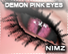 Unisex Demon Pink Eyes