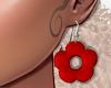 {L} Flowers earring