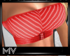 MV*BUSTY TUBE TOP RED