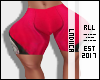 │Red Geo Shorts