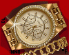 ℉ Gold Watch