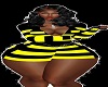 Zoe: Bumble Bee tght fit