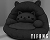 易 Cat Chair Black