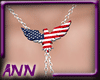 USA Eagle Necklace
