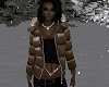Winter Coat Brown F