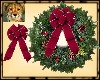 PdT Burgundy Bow&Wreath