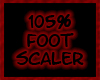 м| 105% Foot Scaler