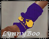 *Booo Purple Arm Warmers