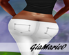 g;white GA pants