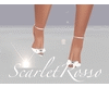 White Bow Heels