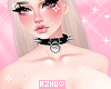 Spiked Choker Black