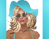 Aqua Sun  Hat Blonde Hai