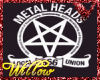 WF>Metal heads tee male