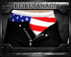 [K] Blk American Shorts