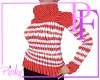 Red & White Sweater