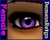 Glowing Purple Eyes