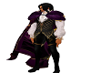 purple male royal cloak