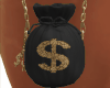 ! Black Gold Money Bag