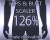 Hips & Butt Scaler 126%