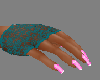 RW*Lace Glove Teal