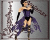 BURLESQUE corset purple