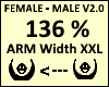 Arm Scaler XXL 136% V2.0