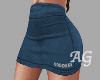 Leilani Dark Blue Skirt