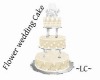 ~LC~ Flower Wedding Cake