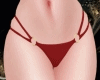 EZ- Red Bikini Bottom