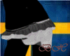 Sweden rave flag skirt