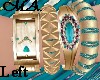 *Gold&Turquoise Watch/L