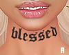 !A Blessed Neck Tattoo