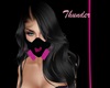 pink/blk  mask