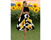 Moo Sunflower 2 pc Dress
