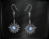 Blue Ember Earrings