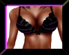 purple striped bra