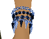 Blue Spike Bracelet L