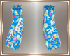 Mom Blue Unicorn Socks