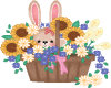 Bunny in A Basket