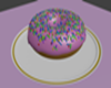 Pink Frosted Donut