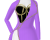 D&B Purple Dress Blk Cor