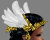 Gold Winged Helmet