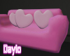 Ɖ"Heart Couch Pink