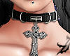 𝓩 Goth Cross Collar
