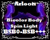 Bicolor Body Spin Light