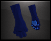 Drk Blue Paw Gloves