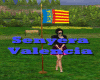 Bandera Senyera-Valencia