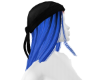 long blue hair