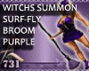  WITCH SURF BROOM purple