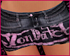 ! V.D mini denim skirt
